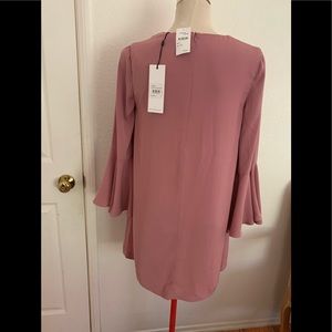 Long sleeve keepsake mini dress